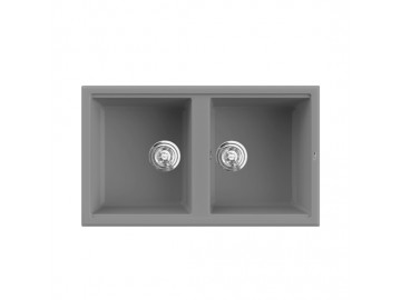 Chậu rửa bát đá Phoenix 860 Grey